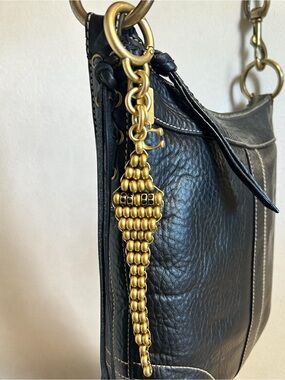 COACH Beaded Snake Bag Charm/Keyring